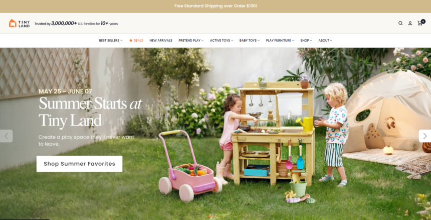 Tiny Land: Inspiring Creativity Through Children's Toys and Play Spaces