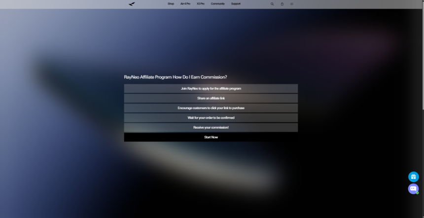 RayNeo Affiliate Program: Earn Commissions by Promoting Smart AR Technology