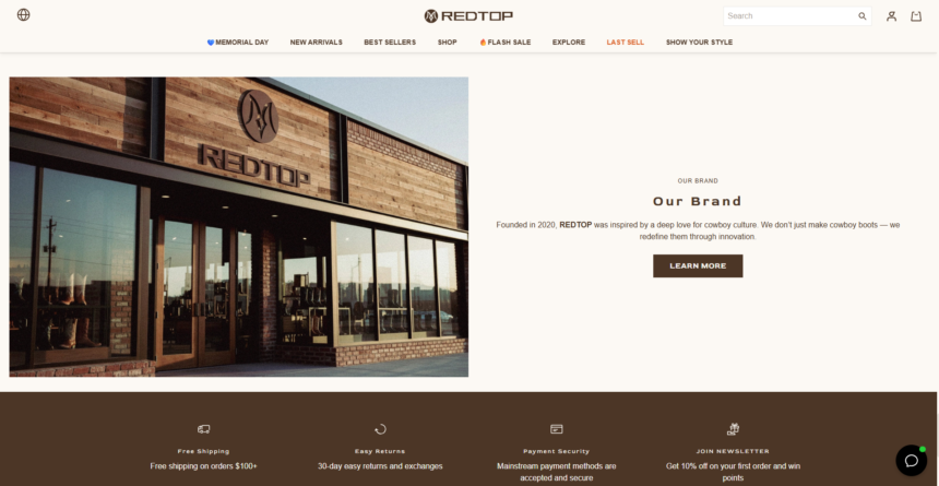 REDTOP: Modern Fashion for Style and Comfort