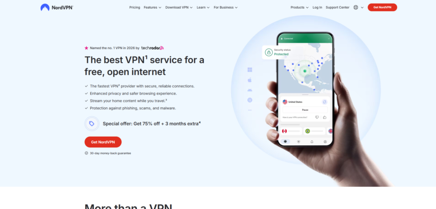 NordVPN Review 2026: Features, Pricing, Security, and Performance